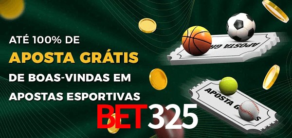 bet325 Ate 100% de Aposta Gratis